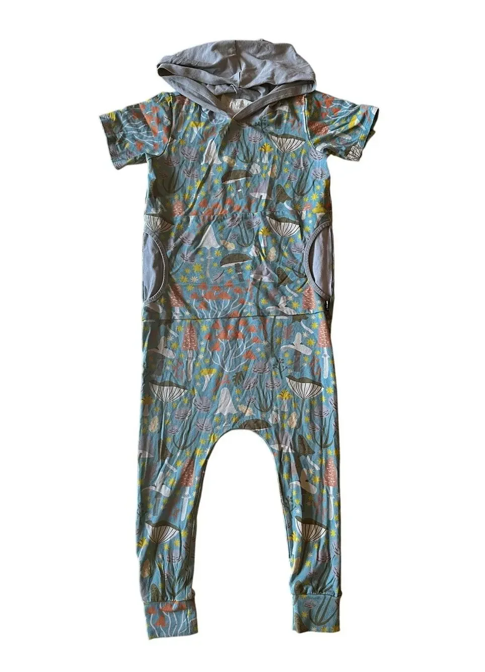 Rags to Riches Mushroom Organic Cotton Romper Size 5/6